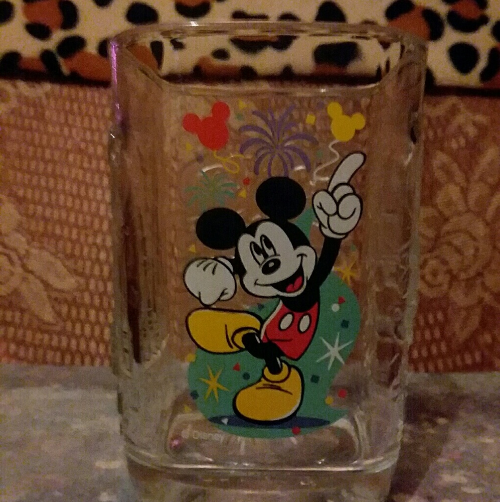 Disney Collectible:  Mickey Mouse Drinking Glass